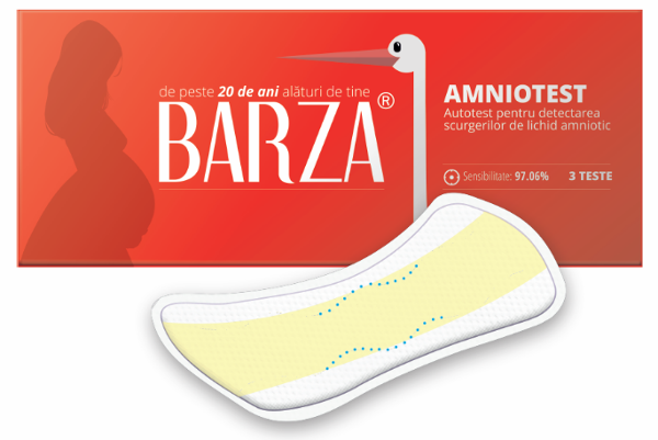 BARZA lansează Amniotest – autotest pentru detectarea scurgerilor de lichid amniotic