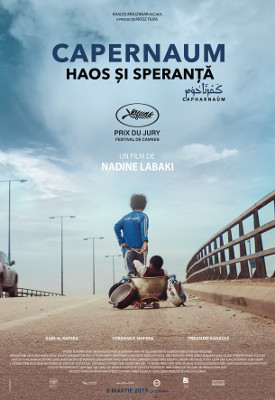 CAPERNAUM, nominalizat la Oscar pentru cel mai bun film strain. din 8 martie 2019 în cinematografe
