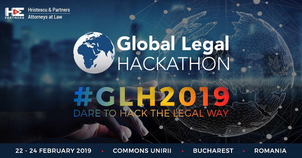România participă la cel mai mare hackathon pe teme juridice din lume GLOBAL LEGAL HACKATHON ROMANIA