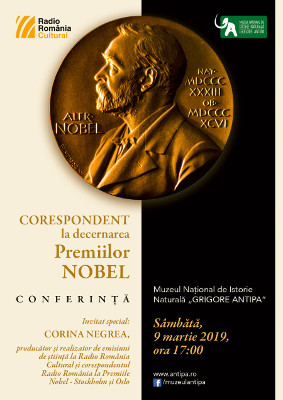 Corespondent la decernarea Premiilor Nobel Antipa