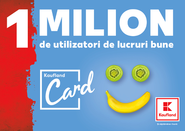 Kaufland Card 1 milion de utilizatori