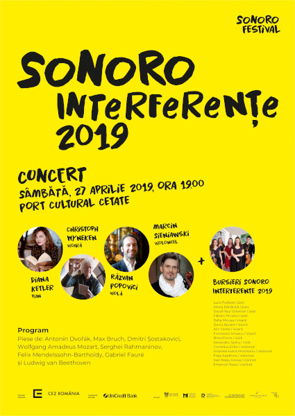 Bursierii SoNoRo Interferențe 2019 îți dau întâlnire la Port Cultural Cetate