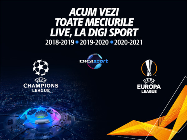 Champions League & Europa League la Digi Sport