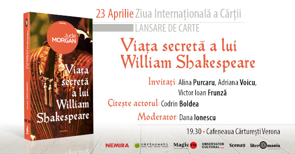 lansare Viata secreta a lui William Shakespeare