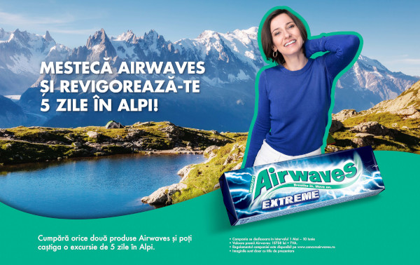 Mestecă Airwaves și revigorează-te 5 zile în Alpi!