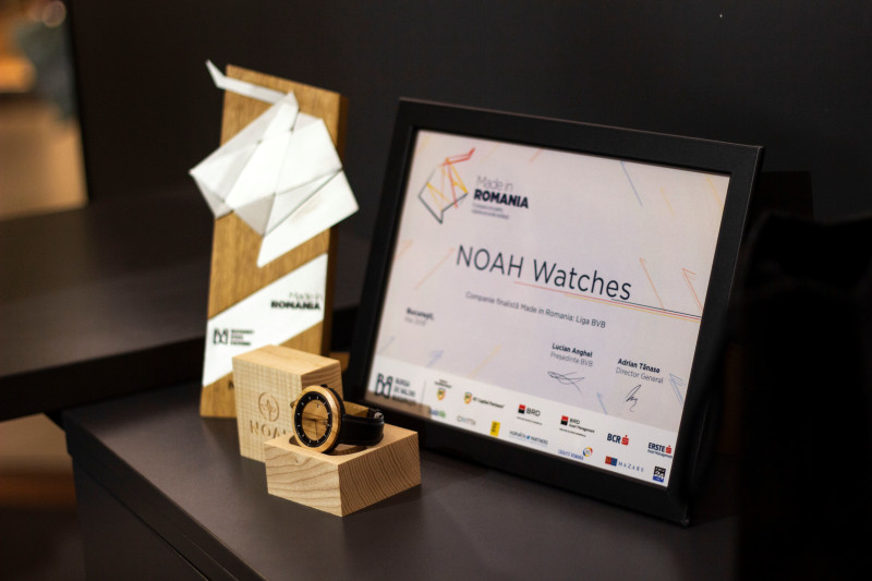 Start-up-ul clujean, Noah Watches, finalista celei de a III-a editii “Made in Romania”
