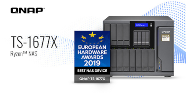 QNAP TS-1677X este cel mai bun NAS, conform European Hardware Awards 2019