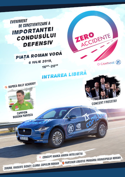 Zero Accidente – O campanie a Grupului ZF pentru siguranța rutieră în România