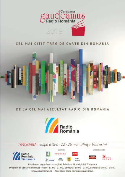 Târgul GAUDEAMUS Radio România s-a deschis astăzi în Piața Victoriei din Timișoara