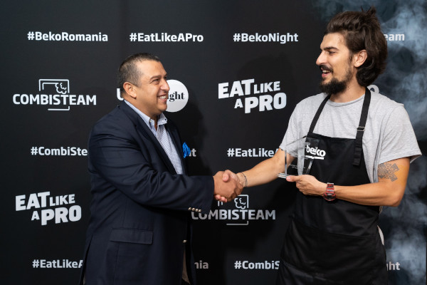 Beko anunță parteneriatul cu Alex Petricean, cheful anului 2018 și lansează noul cuptor echipat cu tehnologia CombiSteam