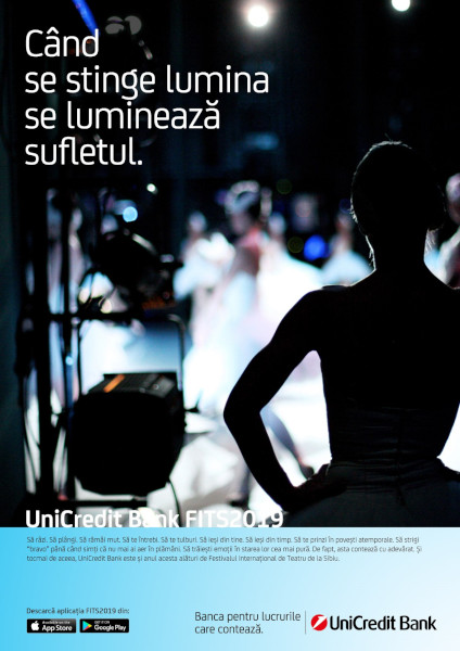 UniCredit Bank susține Festivalul Internațional de Teatru de la Sibiu pentru al 16-lea an