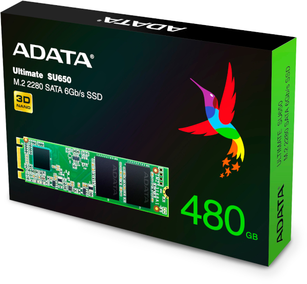 ADATA lansează SSD-ul Ultimate SU650 M.2 2280 SATA 6Gb/s