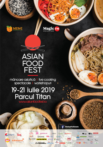 Asian Food Fest, o călătorie culinară în jurul Asiei
