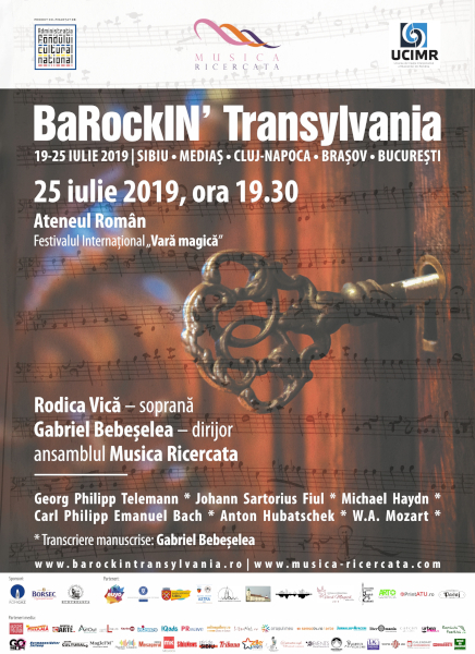 poster turneul BaRockIN Transylvania, Bucuresti