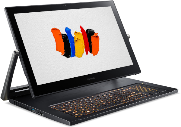 Acer anunță familia completă ConceptD Pro de notebook-uri echipate cu grafică NVIDIA Quadro