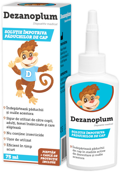 Dezanoplum® – arma secretă, eficientă împotriva păduchilor