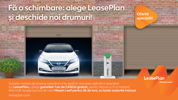 LeasePlan România lansează “Deschide noi drumuri pentru afacerea ta!”, o campanie de vânzări inedită pe piața serviciilor de mobilitate auto din România
