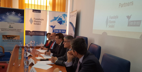 Proiectele-fanion în context dunărean ale României au șansa să fie susținute prin lobby-ul oferit de Consiliul Orașelor și Regiunilor Dunării