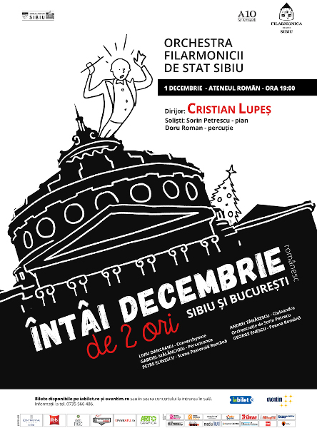 De Întâi Decembrie Sibiul vine la București. La Ateneu