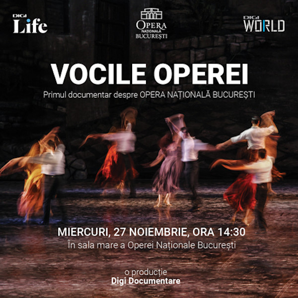 “Vocile Operei”, primul documentar despre Opera Națională București, proiecție în avanpremieră