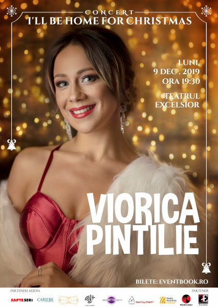 Viorica Pintilie – a treia ediție a Concertului de Crăciun „I’ll be home for Christmas“