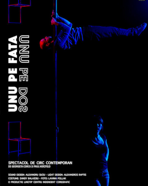 Unu’ pe Față Unu’ pe Dos – Un spectacol de circ contemporan care face gravitația să dispară