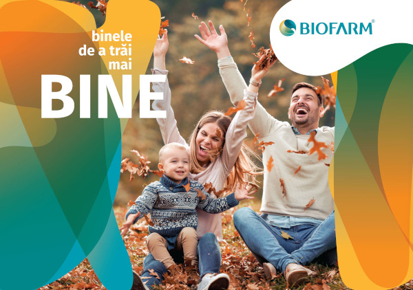 Biofarm se pregătește de aniversarea a 100 de ani cu o nouă identitate de brand: BINELE DE A TRĂI MAI BINE