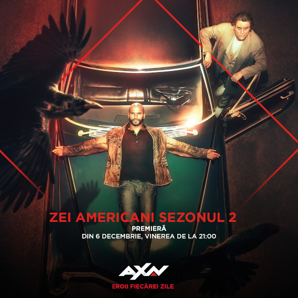 Serialul “Zei americani” (American Gods) revine la AXN