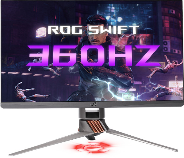 ASUS Republic of Gamers anunță ROG Swift 360Hz, primul monitor de gaming la 360Hz din lume echipat cu tehnologie NVIDIA G-SYNC