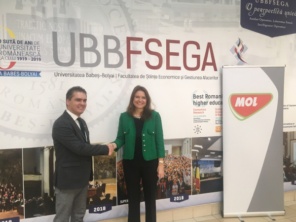 MOL România și Universitatea Babeș-Bolyai au încheiat un parteneriat pentru susținerea unui învățământ universitar modern
