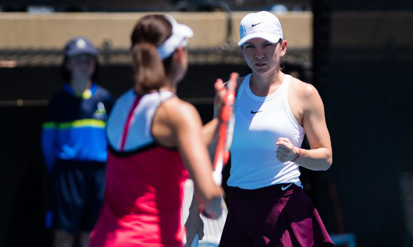 WTA Adelaide International: Simona Halep o va întâlni în turul al doilea pe Ajla Tomljanovic, în direct, la Digi Sport 2