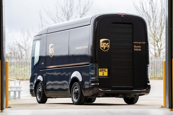 UPS investește în Arrival și comandă 10.000 de vehicule electrice