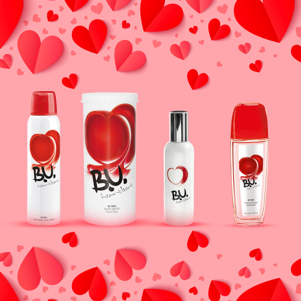Fii irezistibilă de Valentine’s Day cu aroma seducătoare B.U. Heartbeat