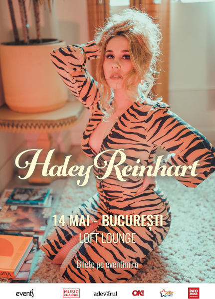 Haley Reinhart, una dintre cele mai cunoscute voci din Postmodern Jukebox, pe 14 mai la LOFT Lounge în București