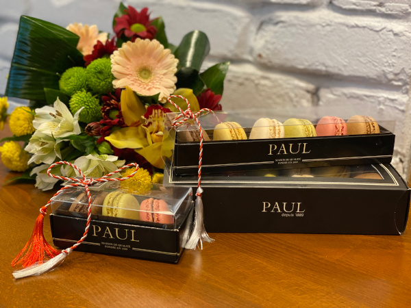 PAUL sărbătorește începutul primăverii cu o colecție de mărțișoare – Mini macarons