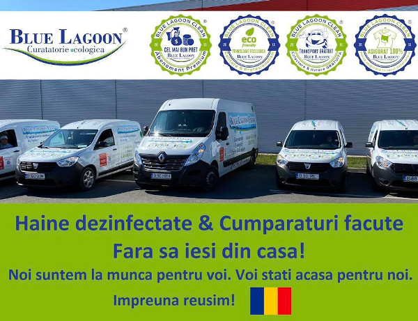 Blue Lagoon Clean lansează un serviciu adiacent prin care să își susțină business-ul și angajații pe perioada epidemiei de Coronavirus