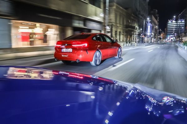 #Nightdriving in Bucharest with the new BMW 1 Series and BMW 2 Series Gran Coupe, pictures by Dragoş Savu