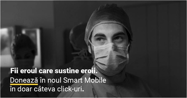 Clienții Raiffeisen Bank pot dona direct în aplicația de mobil Noul Smart Mobile către 3 ONG-uri implicate în lupta împotriva COVID-19