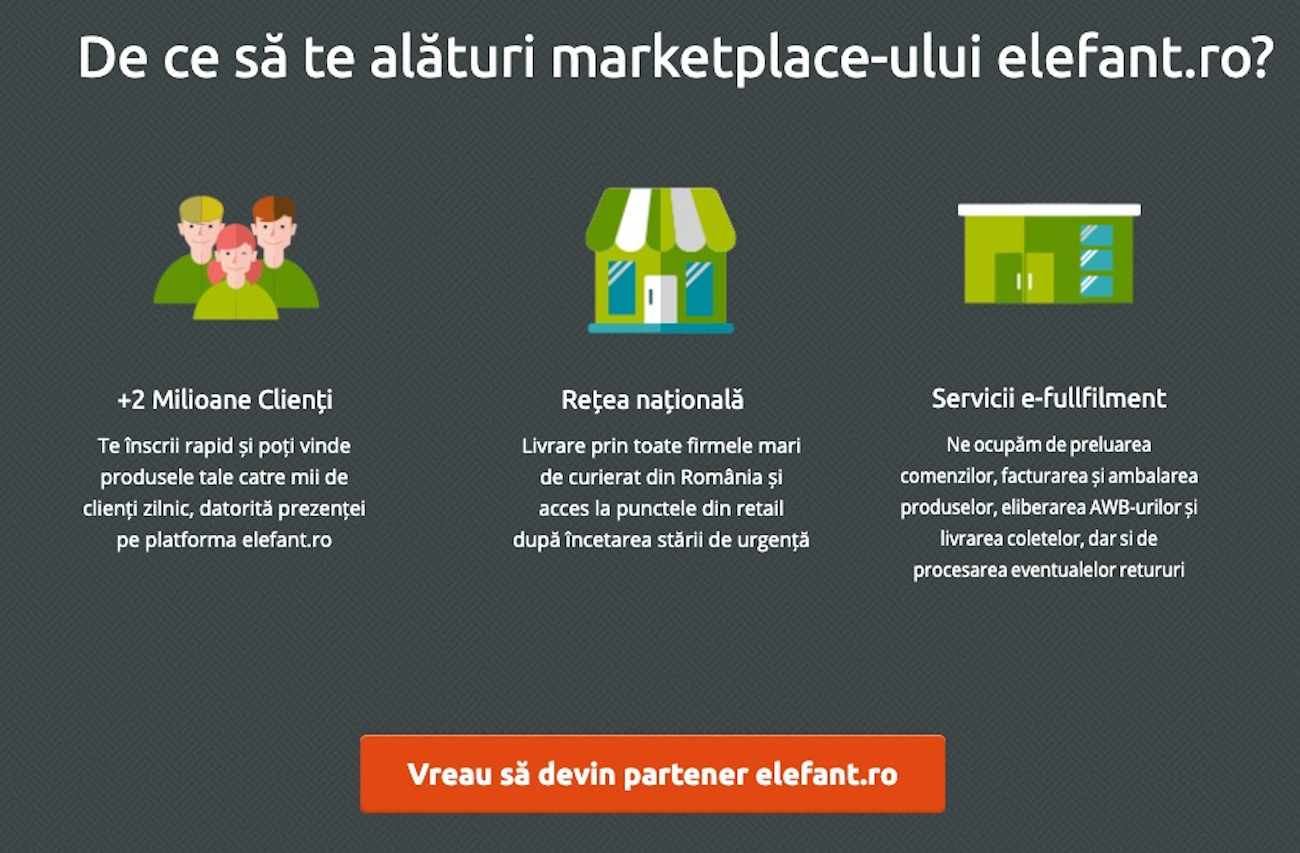 Elefant.ro lansează soluția Elefant Marketplace