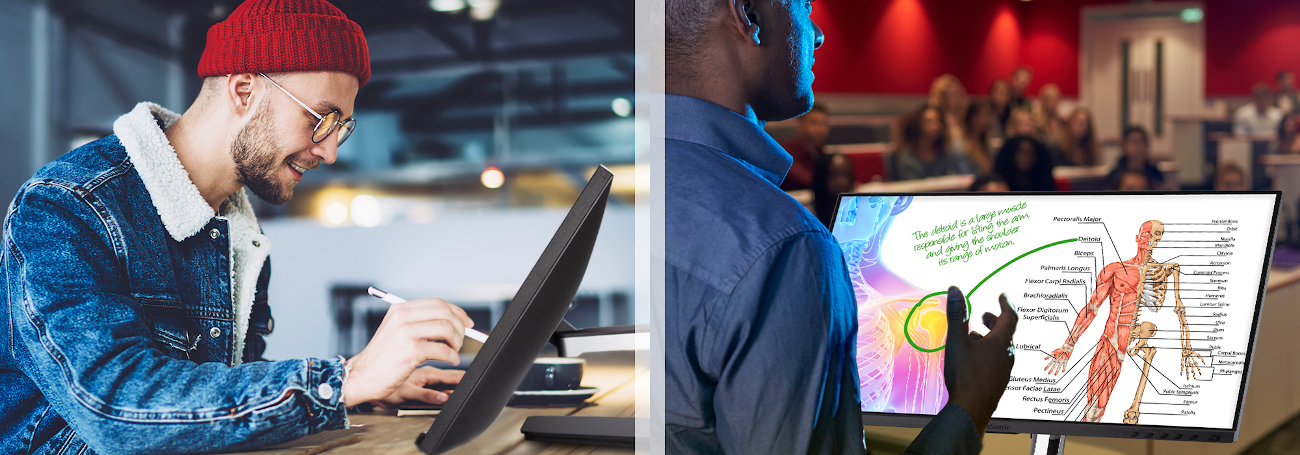 ViewSonic a lansat un nou ecran tactil in 10 puncte cu tehnologie PCAP pentru lucru in echipa si sali de clasa