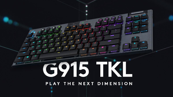 Logitech G lansează tastatura mecanică de gaming Logitech G915 TKL