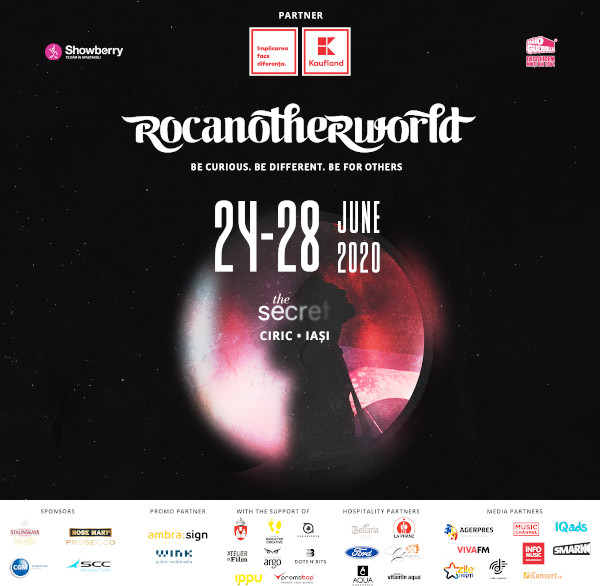 Ediția din 2020 a Rocanotherworld stă sub semnul solidarității și susține 500 de familii din medii defavorizate din județul Iași