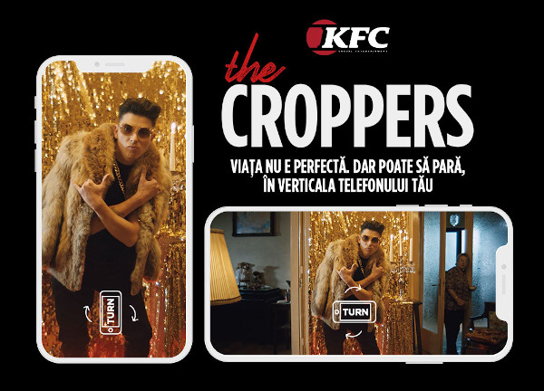 Cinema #pebune la tine acasă! KFC lansează The CROPPERS, un serial gândit pentru verticala smartphone-ului tău, printr-o avanpremieră 100% digitală