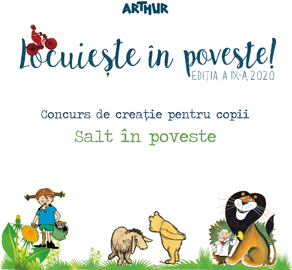 „Locuiește în poveste!” – un nou concurs Arthur pentru copii