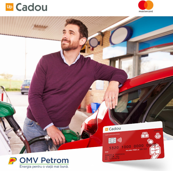 Parteneriat Up România și OMV PETROM prin care utilizatorii Up Cadou pot să alimenteze în benzinăriile OMV Petrom