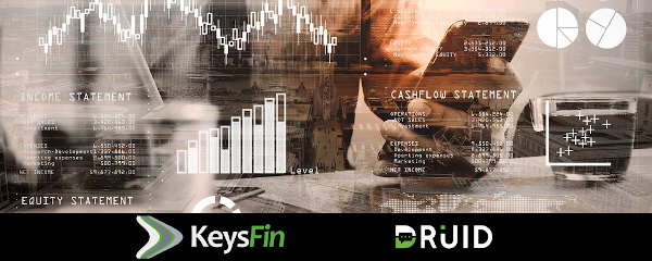 KeysFin și DRUID încheie un parteneriat pentru a oferi analize de risc comercial sau de creditare direct prin intermediul chatboţilor DRUID