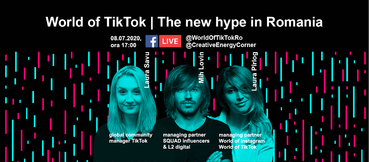 World of TikTok – primul eveniment educativ dedicat 100% TikTok-ului