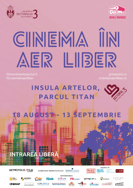 Un nou sezon de Cinema în aer liber, în Parcul Titan din București