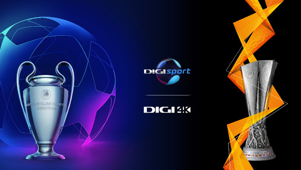 Spectacolul UEFA Champions League și UEFA Europa League revine, în direct, la Digi Sport și Digi 4K