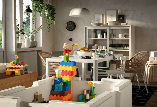 BYGGLEK Ikea Lego depozitare